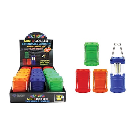 Diamond Visions 220 Lumens Assorted Size LED Extendable Lantern, 15PK DI5505